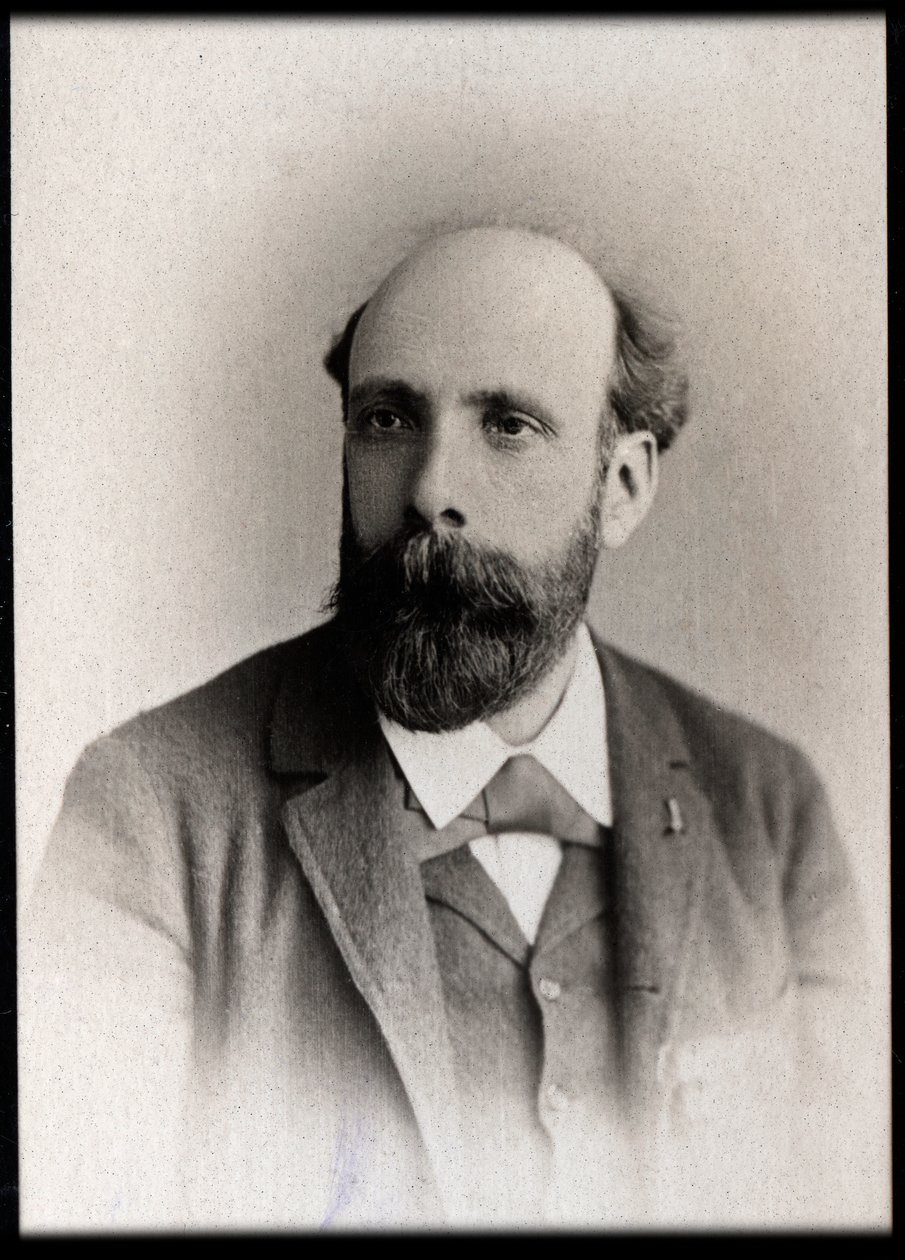 Retrato de Gaston Salvayre (1847-1916), compositor francês. de French Photographer