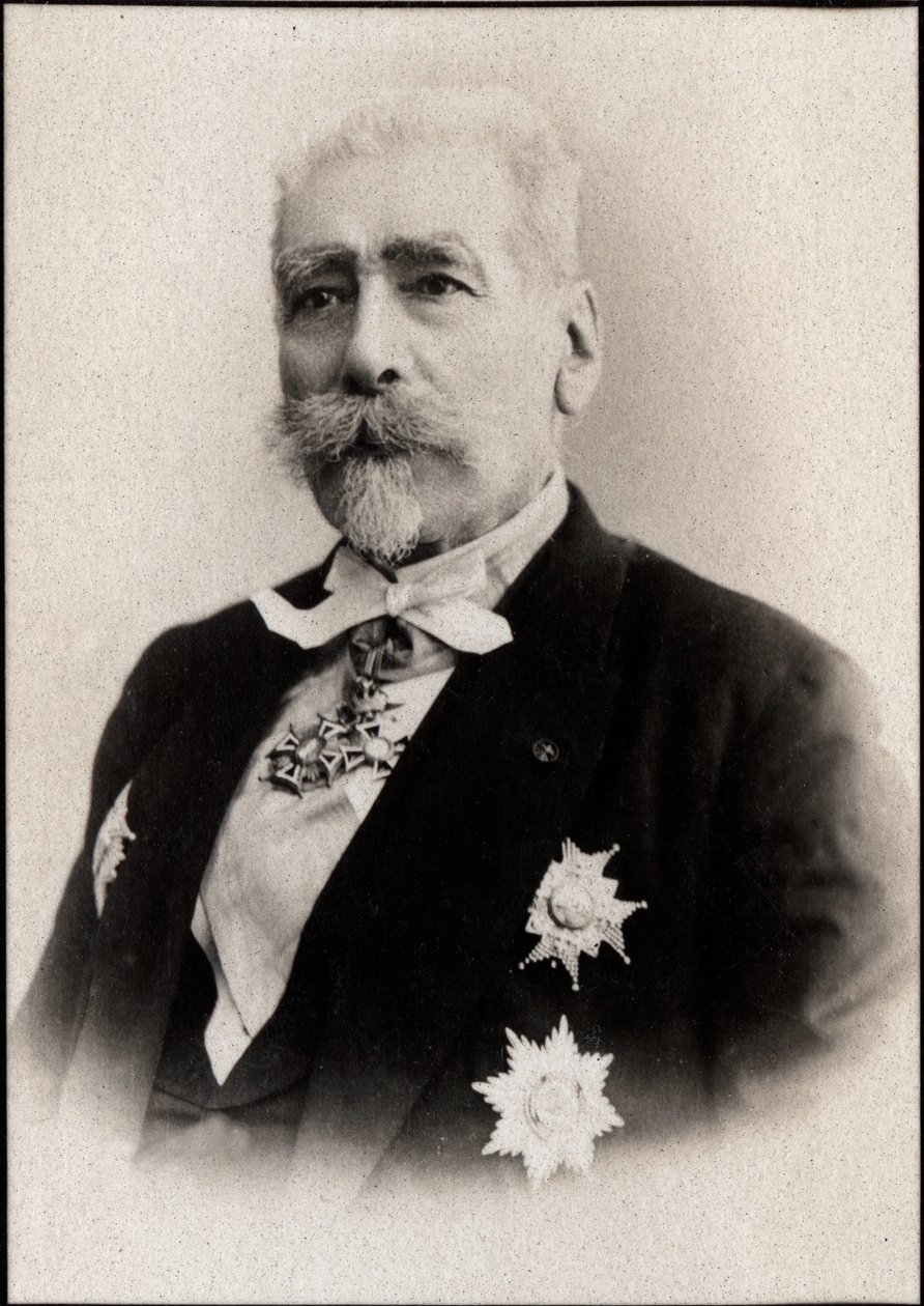 Retrato do general François Charles du Barail (1820-1902), general francês e político. de French Photographer