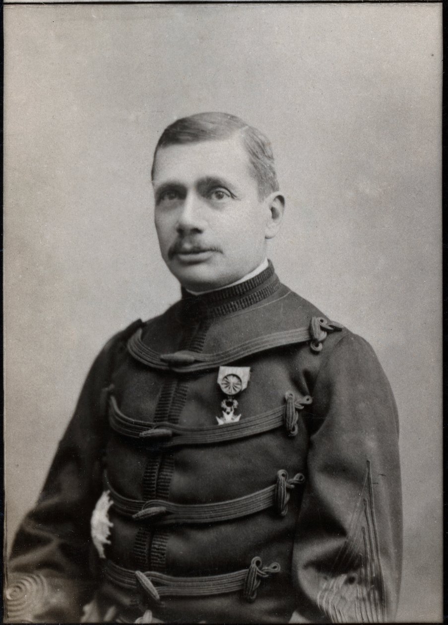 Retrato de Gustave Borgnis Desbordes (1839-1900), general francês. de French Photographer