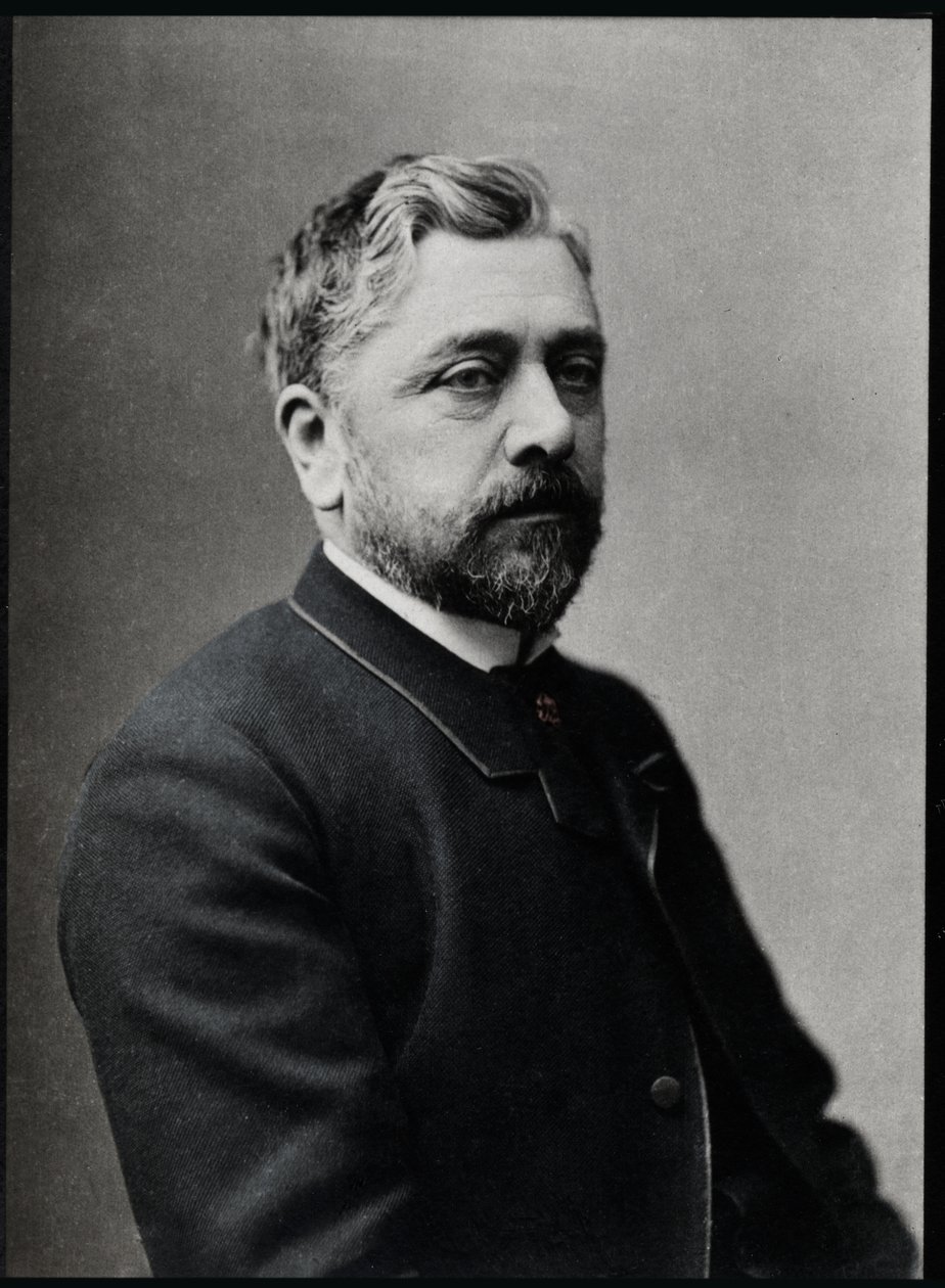 Retrato de Gustave Eiffel (1832-1923), engenheiro francês. de French Photographer
