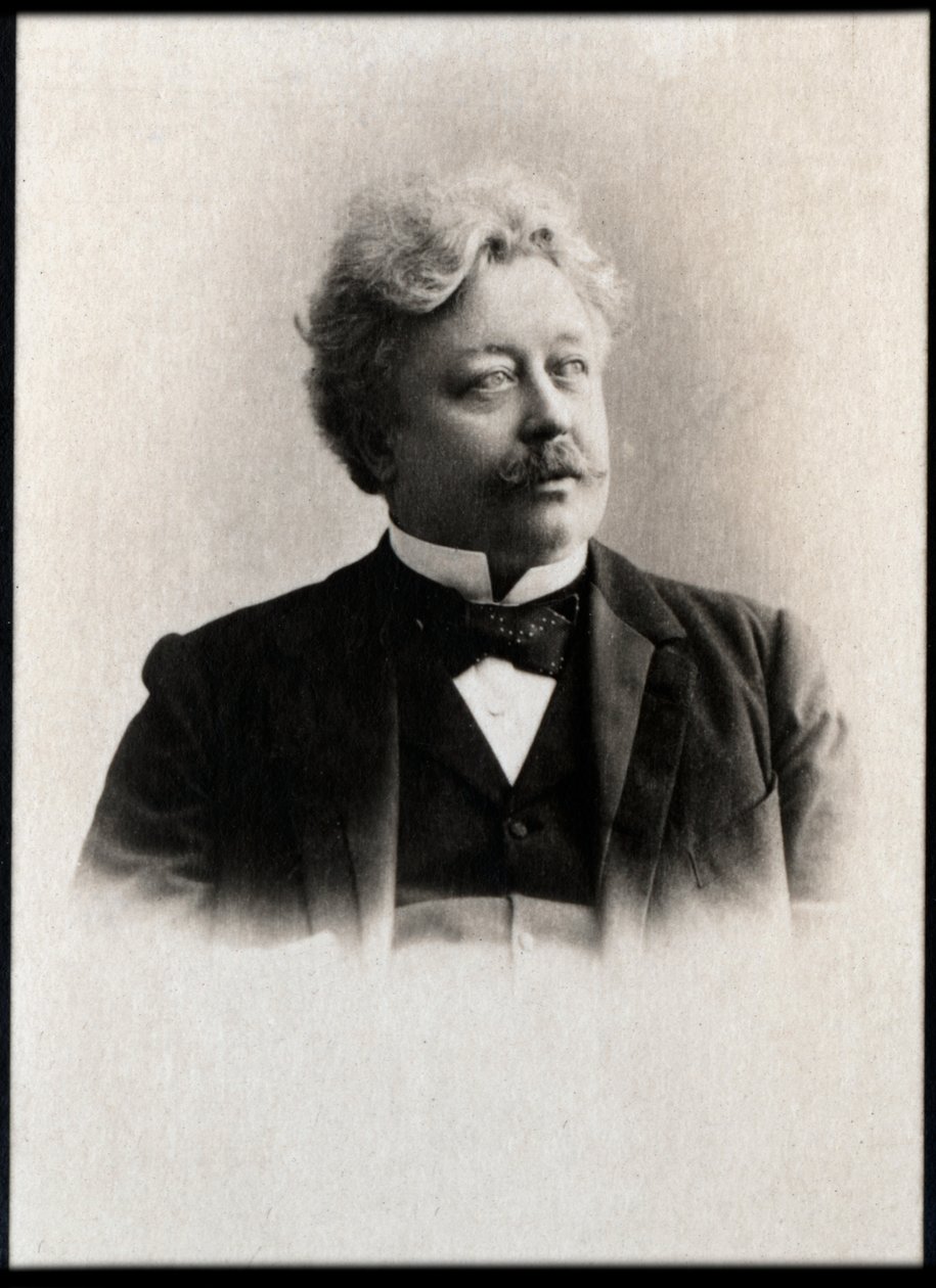 Retrato de Henri (Henry) Bauer (1851-1915), jornalista francês. de French Photographer