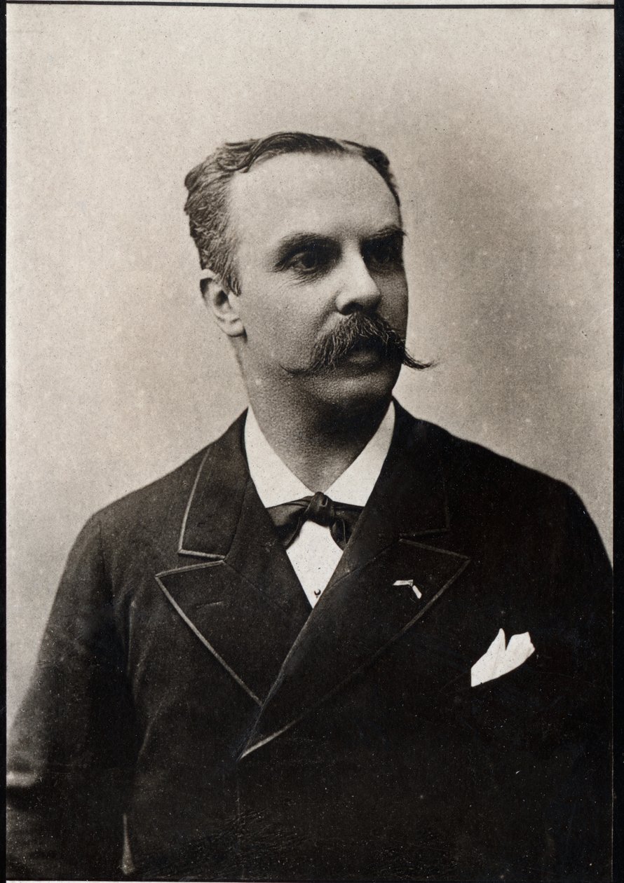 Retrato de Jean Casimir Perrier (1847-1907), político francês. de French Photographer