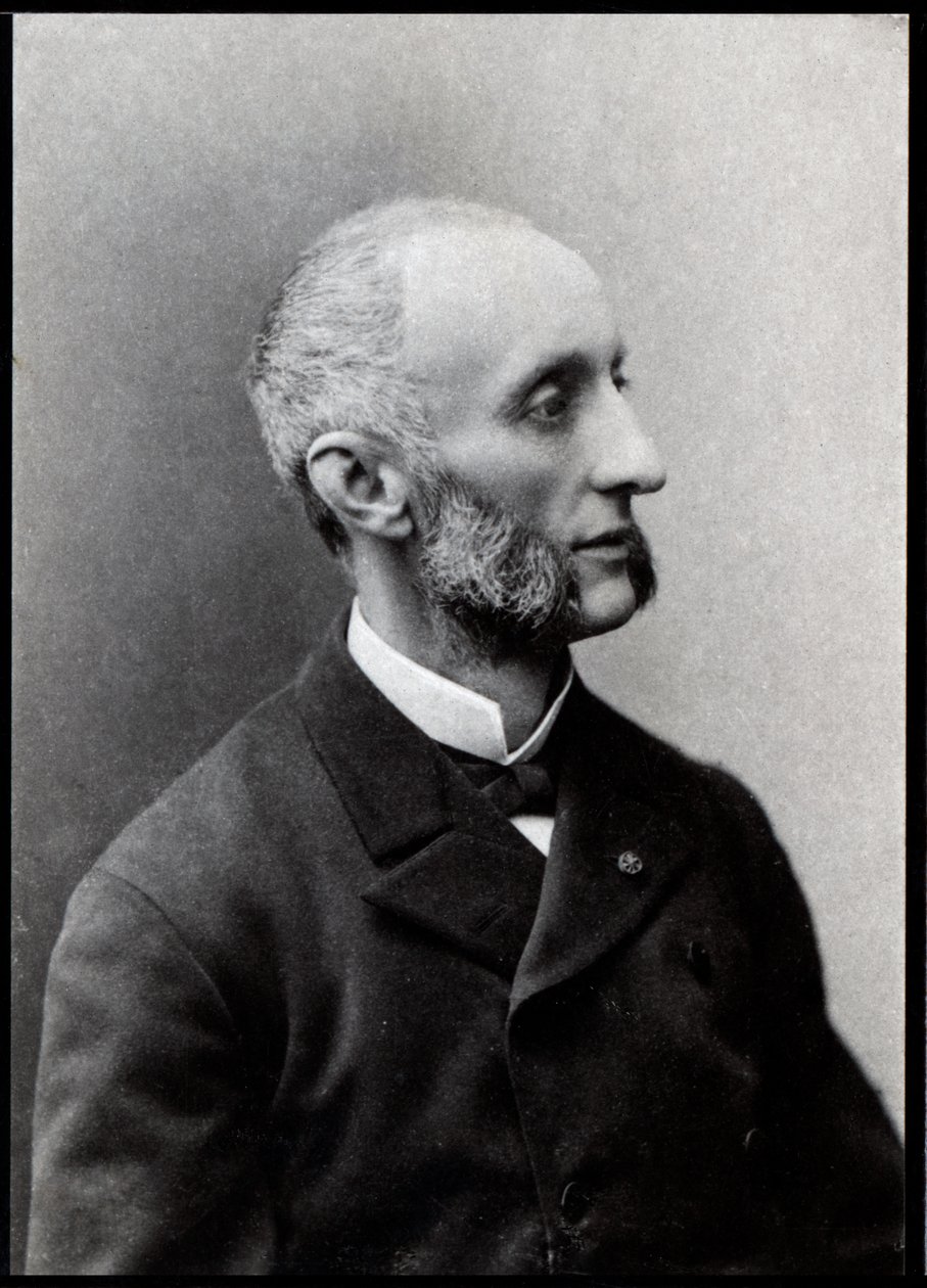 Retrato de Jules Meline (1838-1925), estadista francês. de French Photographer