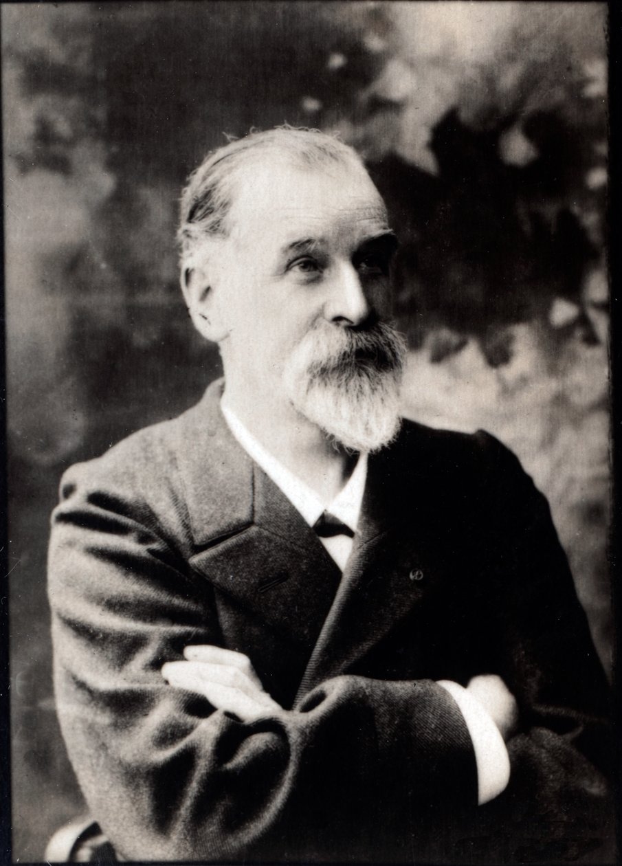 Retrato de Just Lucas Championniere (1843-1913), cirurgião francês. de French Photographer