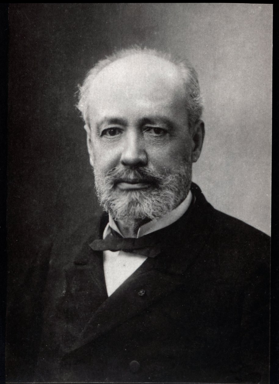 Retrato de Leon Labbe (1832-1916), cirurgião francês e político. de French Photographer