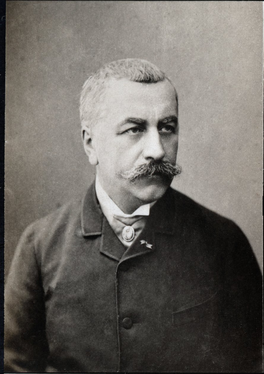Retrato de Louis Andrieux (1840-1931), político francês. de French Photographer