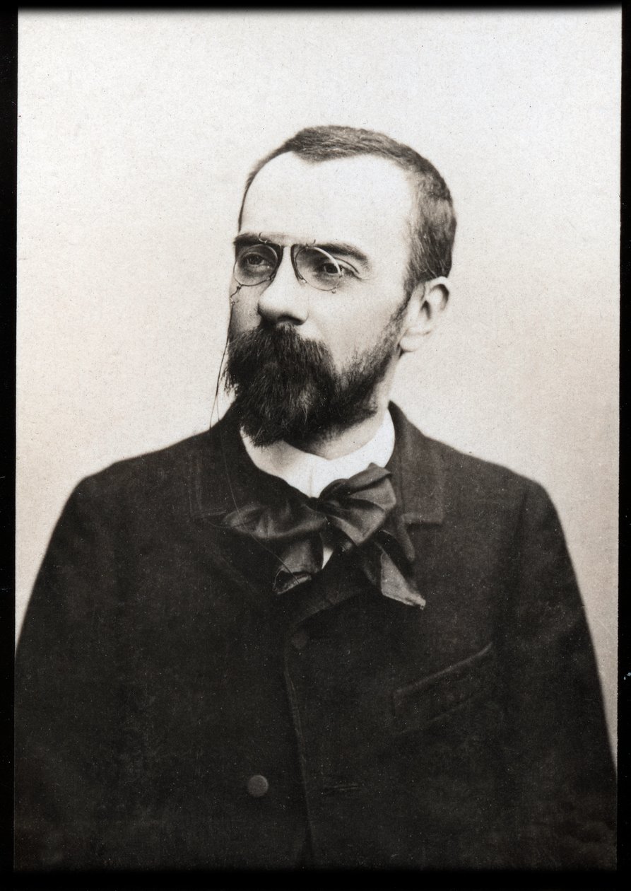 Retrato de Louis Charles Bonaventure Alfred Bruneau (1857-1934), compositor francês. de French Photographer
