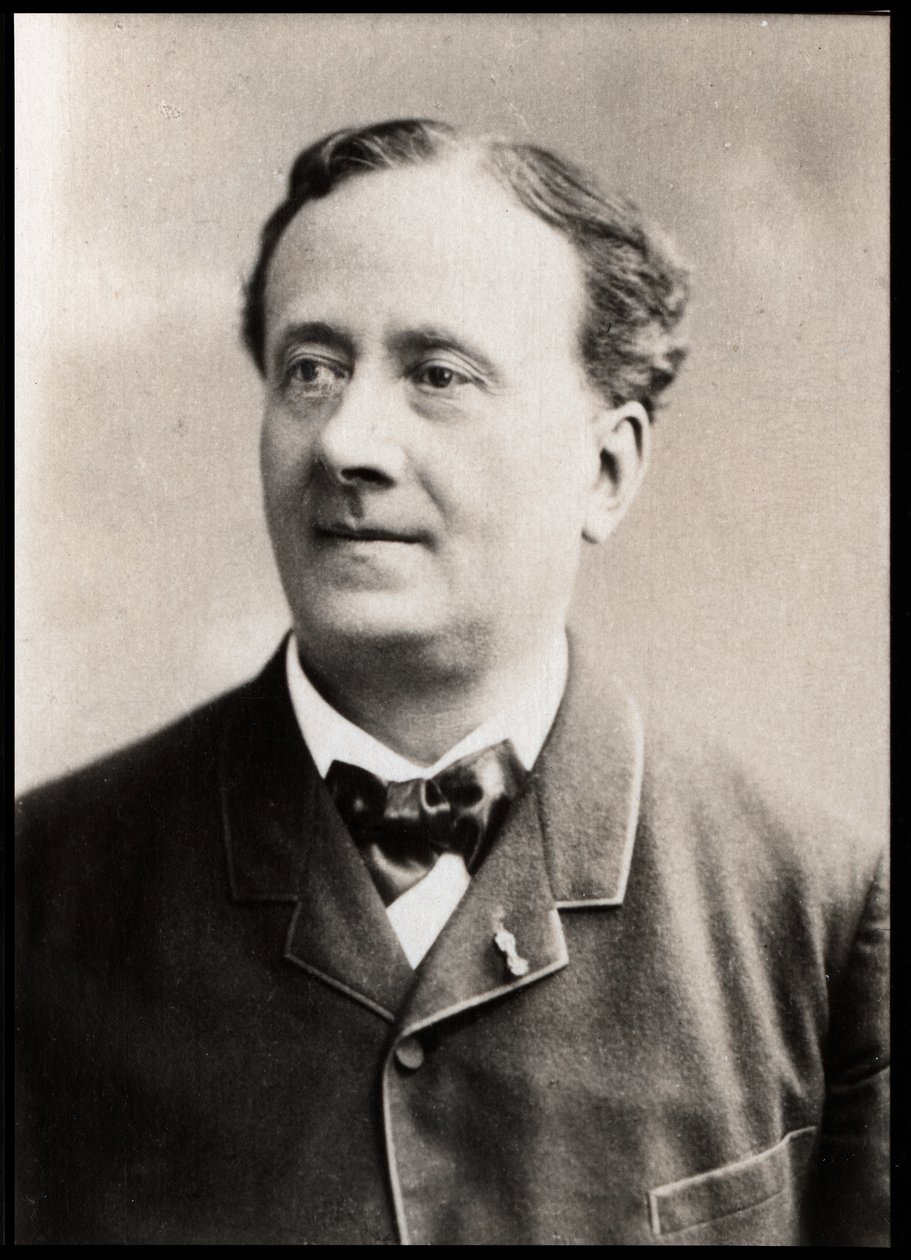 Retrato de Louis Delaunay (1826-1903), ator francês. de French Photographer