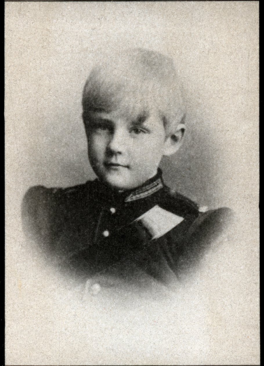 Retrato de Luis Filipe de Bragança (1887-1908), Príncipe Real de Portugal. de French Photographer