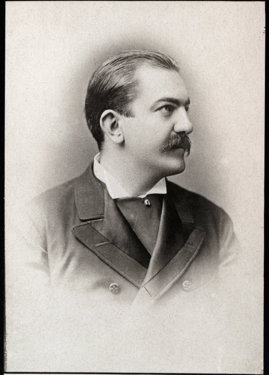 Retrato de Milão eu da Sérvia (1854-1901), rei da Sérvia. de French Photographer