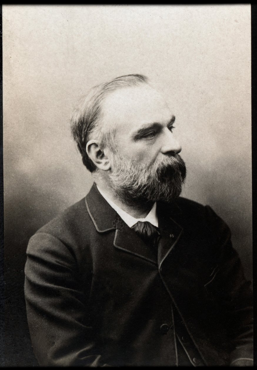 Retrato de Paul Camille Hippolyte Brouardel (Docteur Brouardel) (1837-1906), médico francês e patologista. de French Photographer
