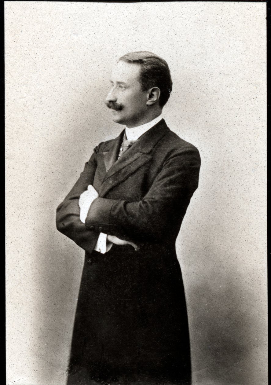 Retrato de Paul Deschanel (1855-1922), estadista francês. de French Photographer