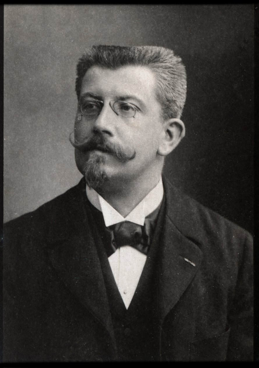 Retrato de Paul Margueritte (1860-1918), escritor francês. de French Photographer