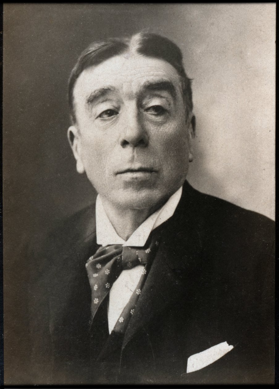 Retrato de Paulin Menier (1829-1898), ator francês. de French Photographer