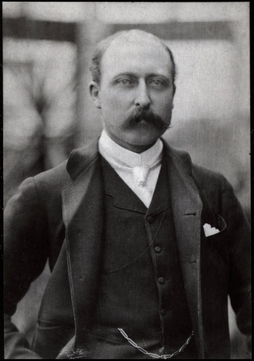 Retrato do Príncipe Artur (1850-1942) de French Photographer
