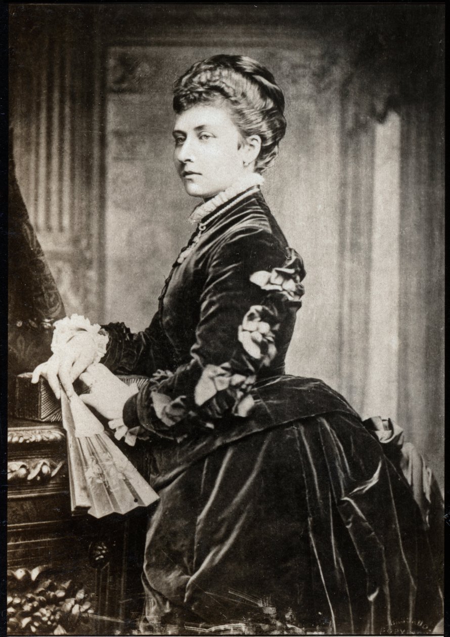 Retrato da princesa Louise (1848-1939). de French Photographer