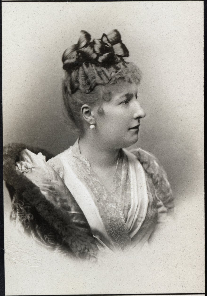 Retrato da princesa Louise Marie da Bélgica (1858-1924). de French Photographer