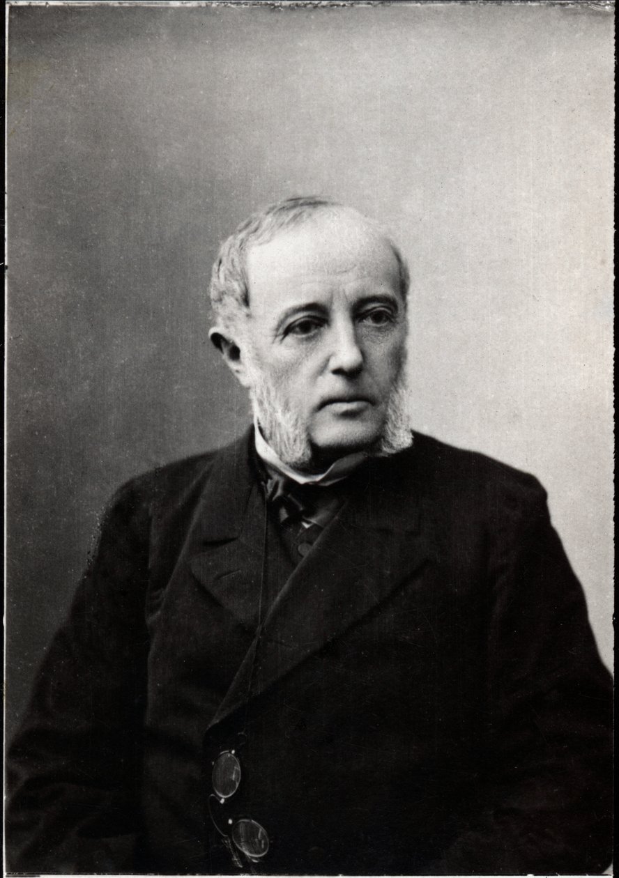 Retrato do cálice de Rene (1828-1905), político francês. de French Photographer