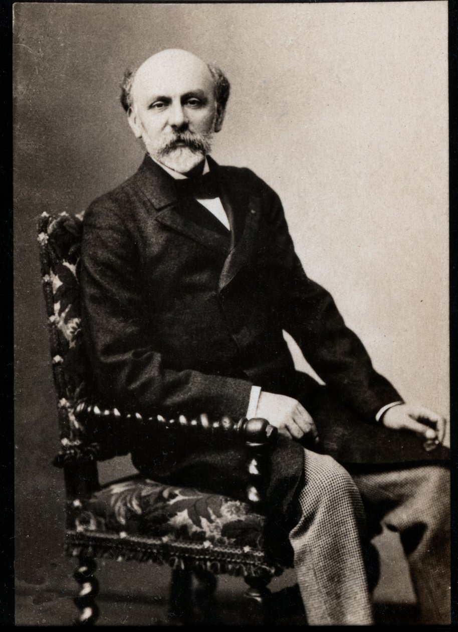 Retrato de Rene de Saint Marceaux (1845-1915), escultor francês. de French Photographer