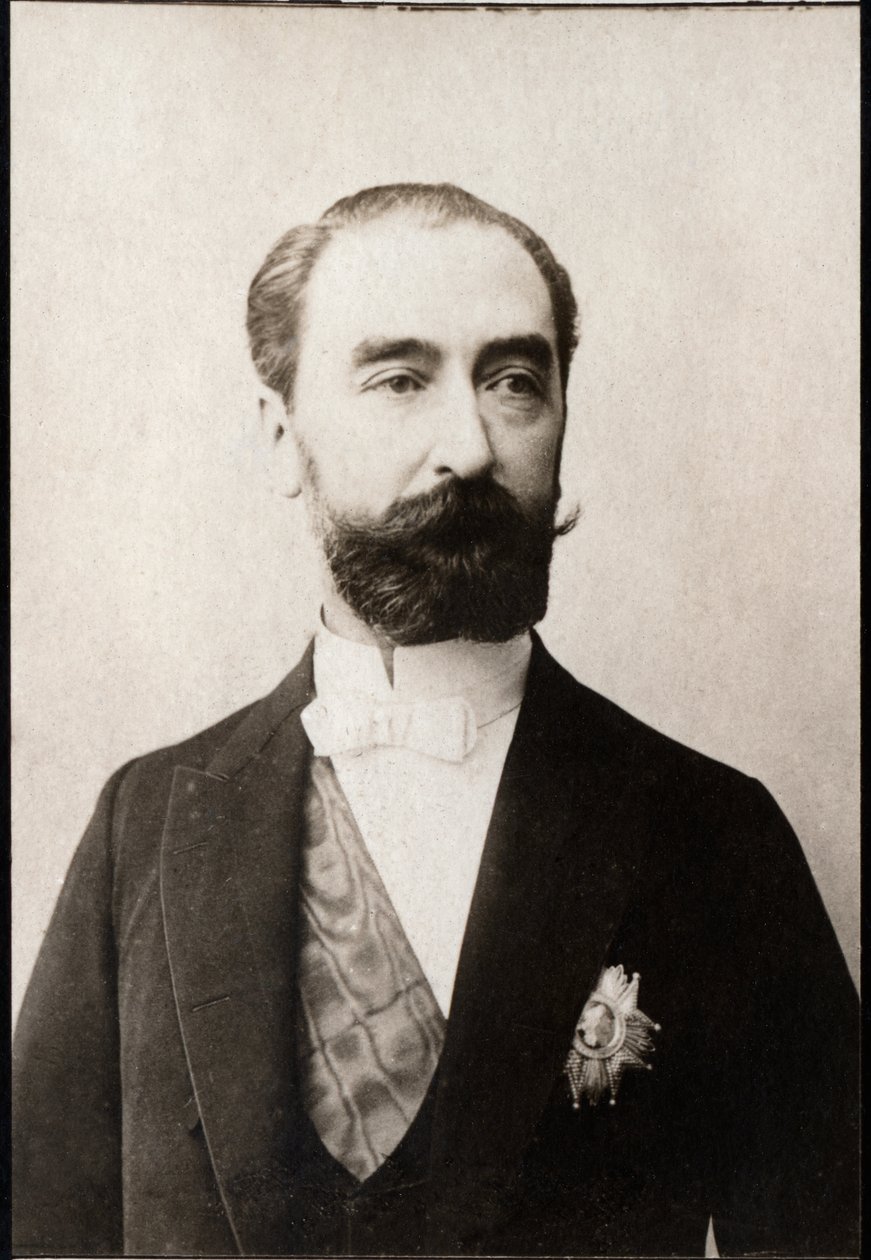 Retrato de Sadi Carnot (1837-1894), político francês. de French Photographer