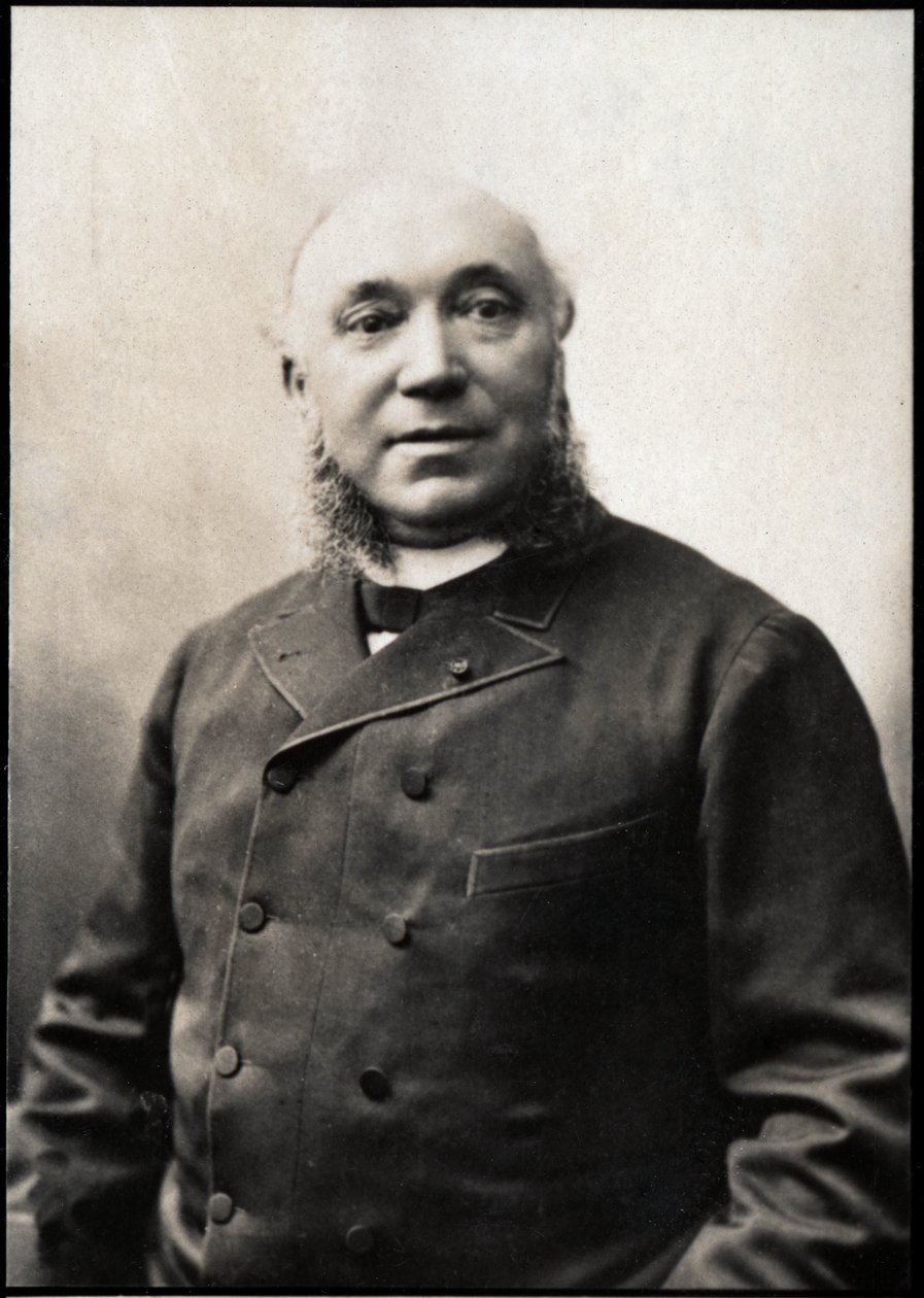 Retrato de Samuel Perivier (1828-1902), juiz francês. de French Photographer