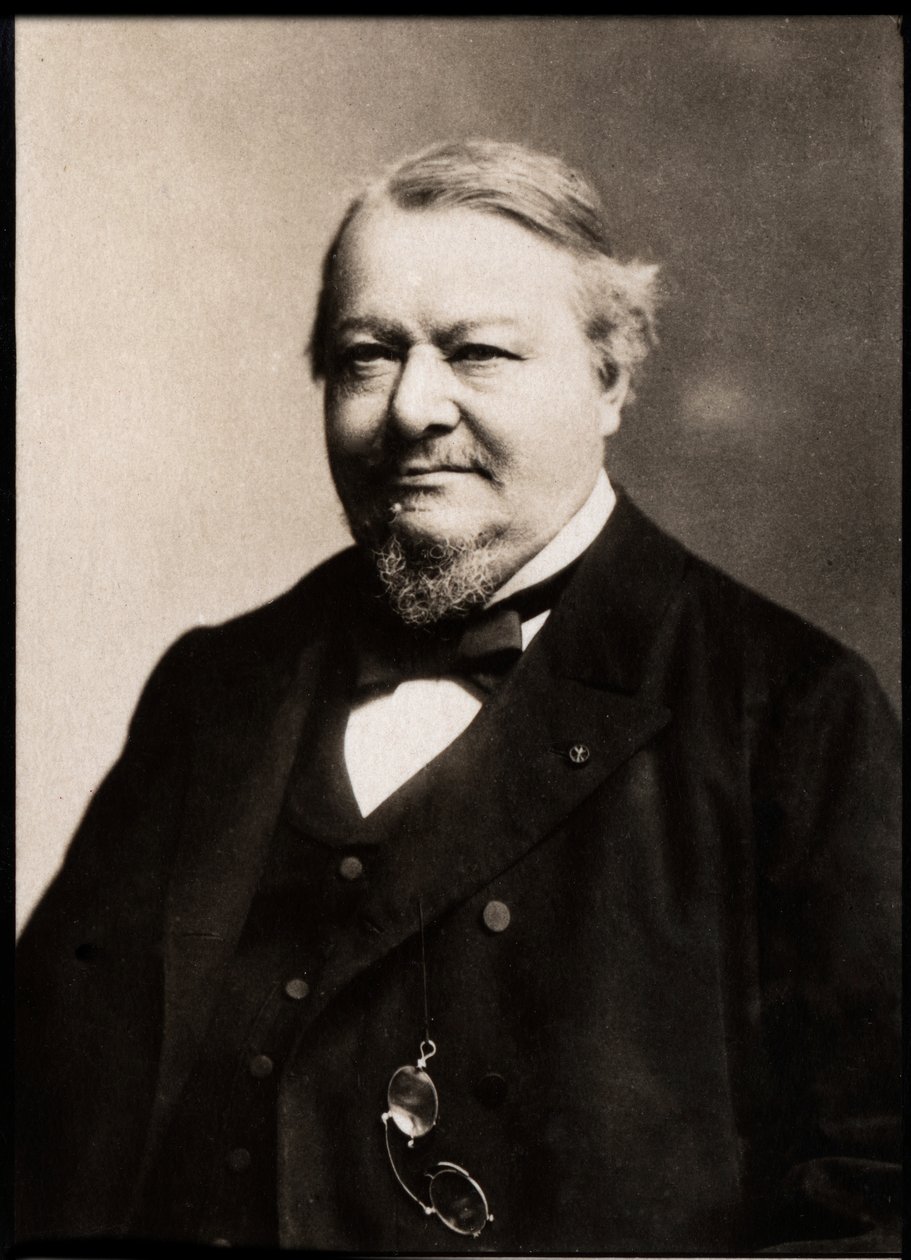 Retrato de Stephane Tarnier (Dr. Tarnier) (1828-1897), obstetra francês. de French Photographer