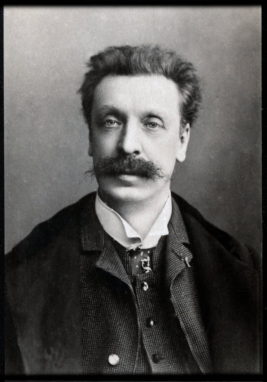 Retrato de Victorin de Joncieres (vitoriano Joncieres) (1839-1903), compositor francês e crítico de música. de French Photographer