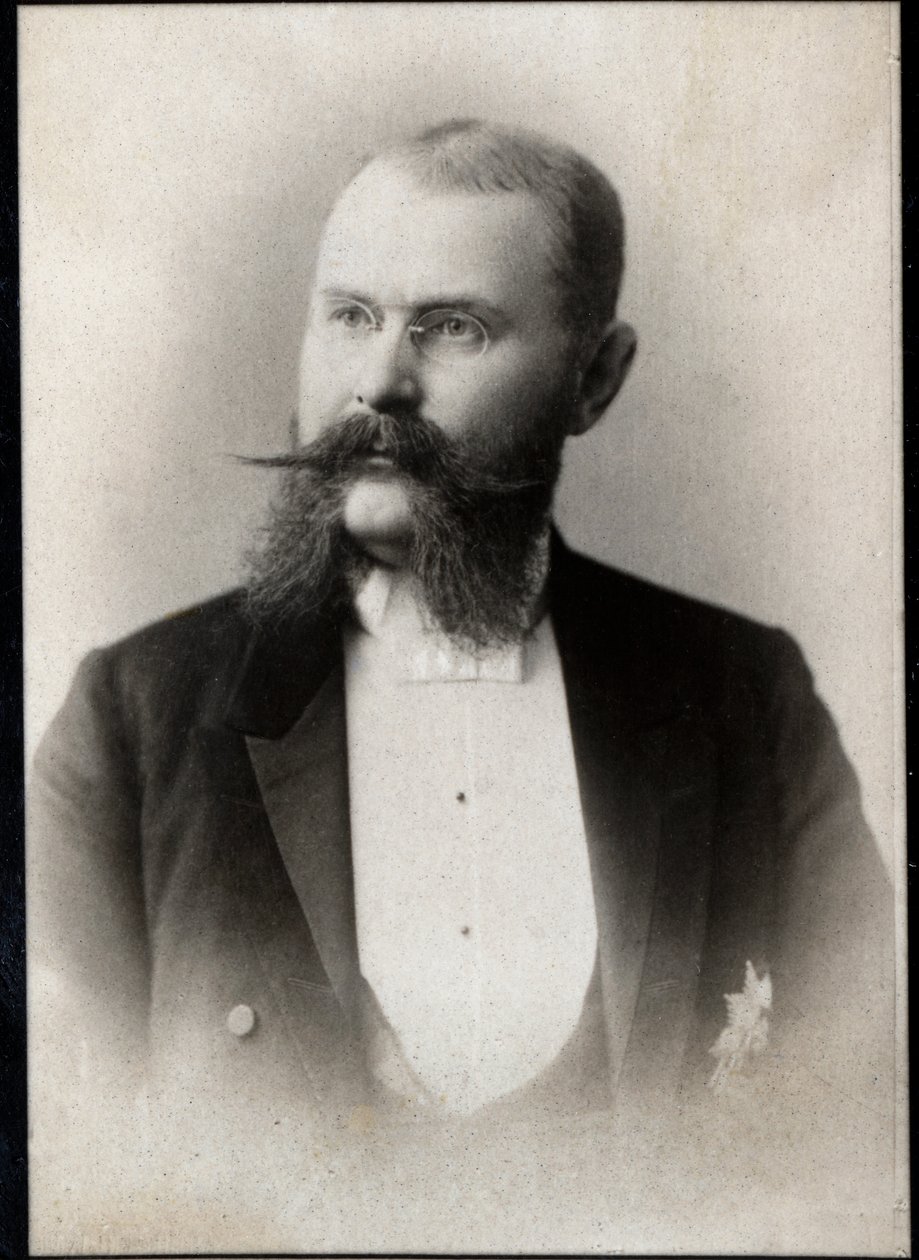 Retrato de Guilherme II de Wurttemberg (1848-1921), rei de Wurttemberg. de French Photographer