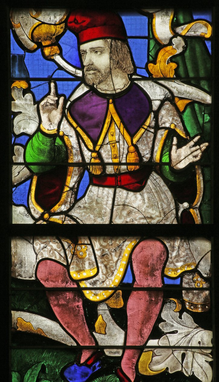 Um profeta na Árvore de Jessé, 1500-10 de French School