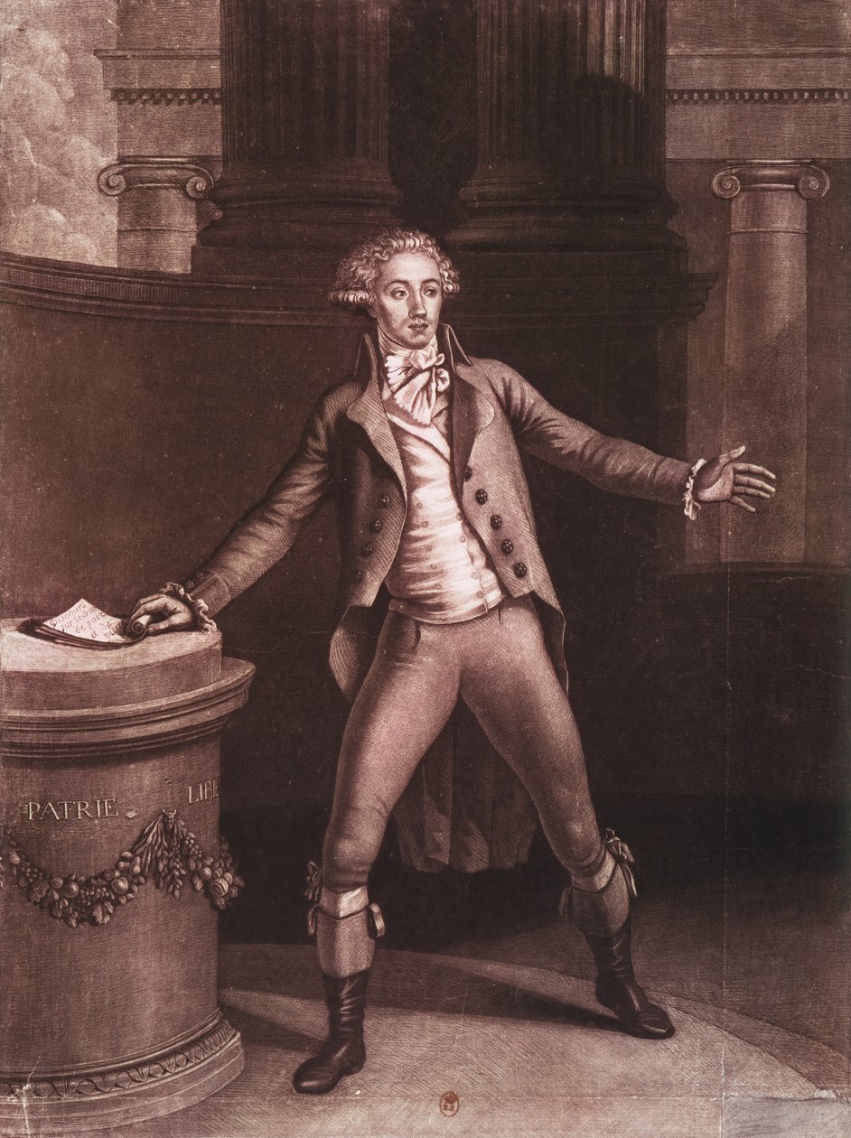 Antoine Barnave (1761-93) de French School