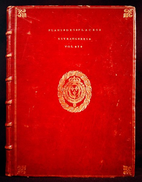 Atlas de Louis XIV. Planos de lugares estrangeiros, Vol.1, 1665 (couro) de French School