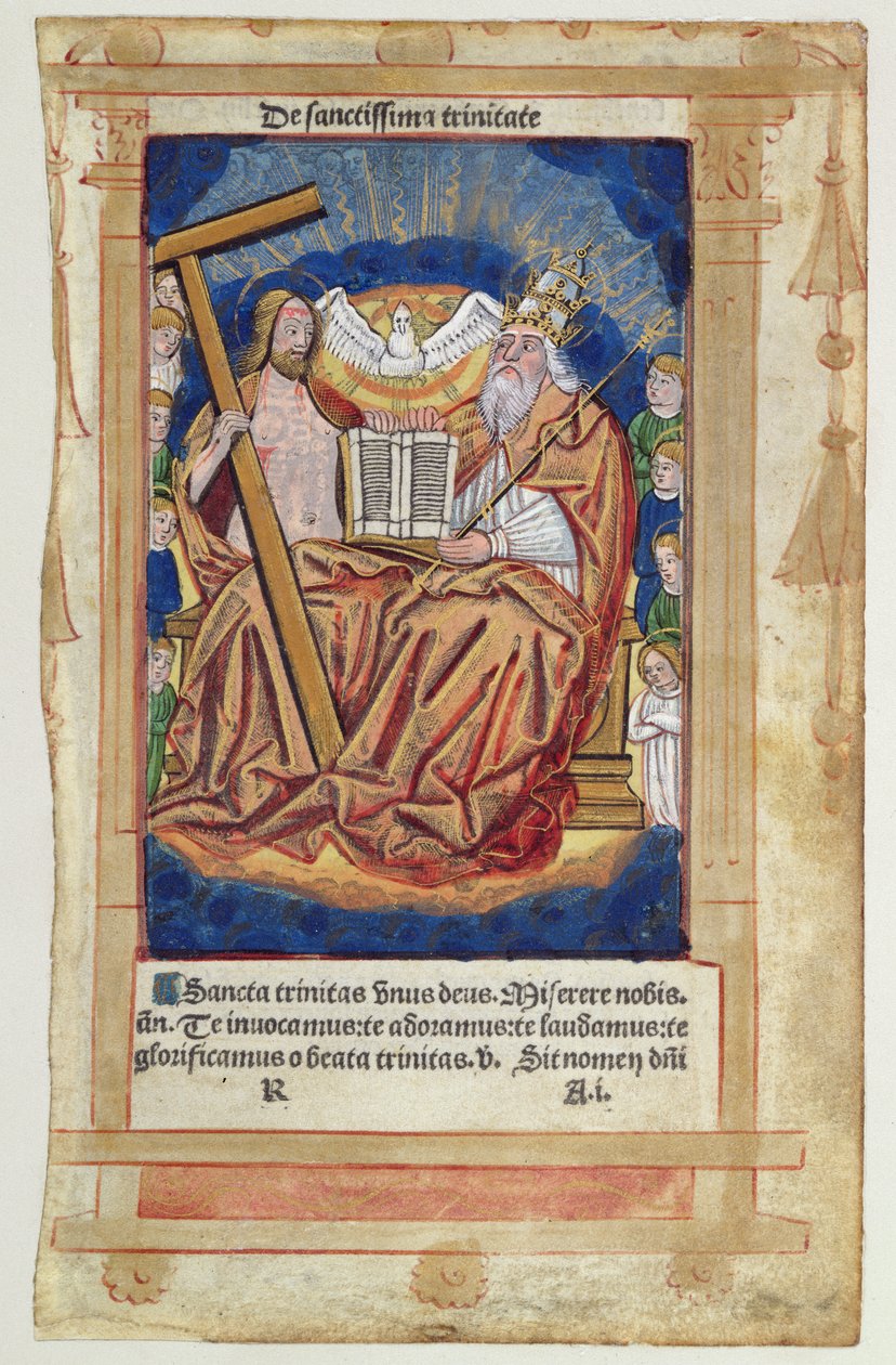 CL 22719A A Trindade, de Reeds of Psalms de French School