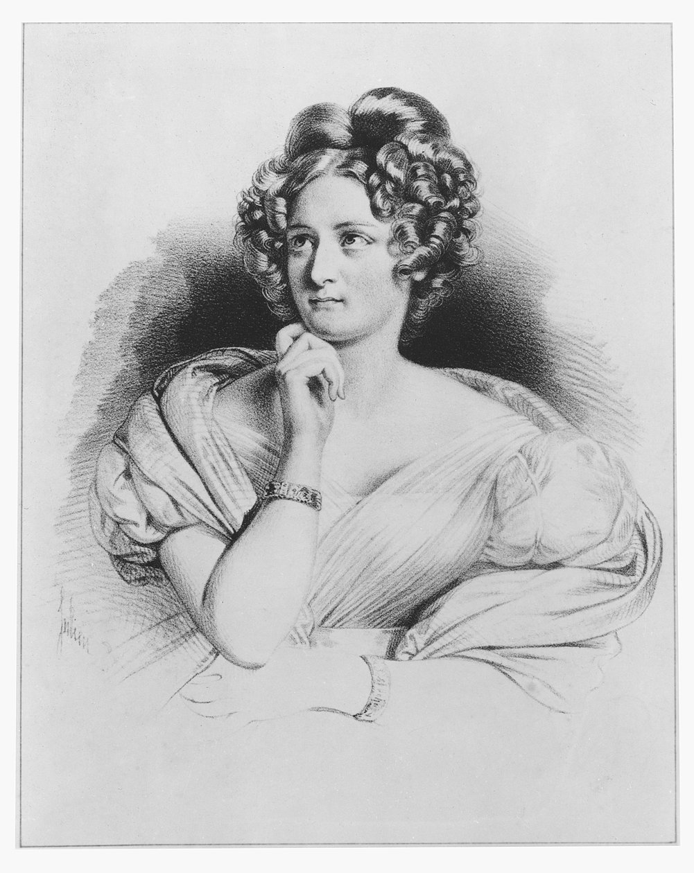 Delphine de Girardin de French School