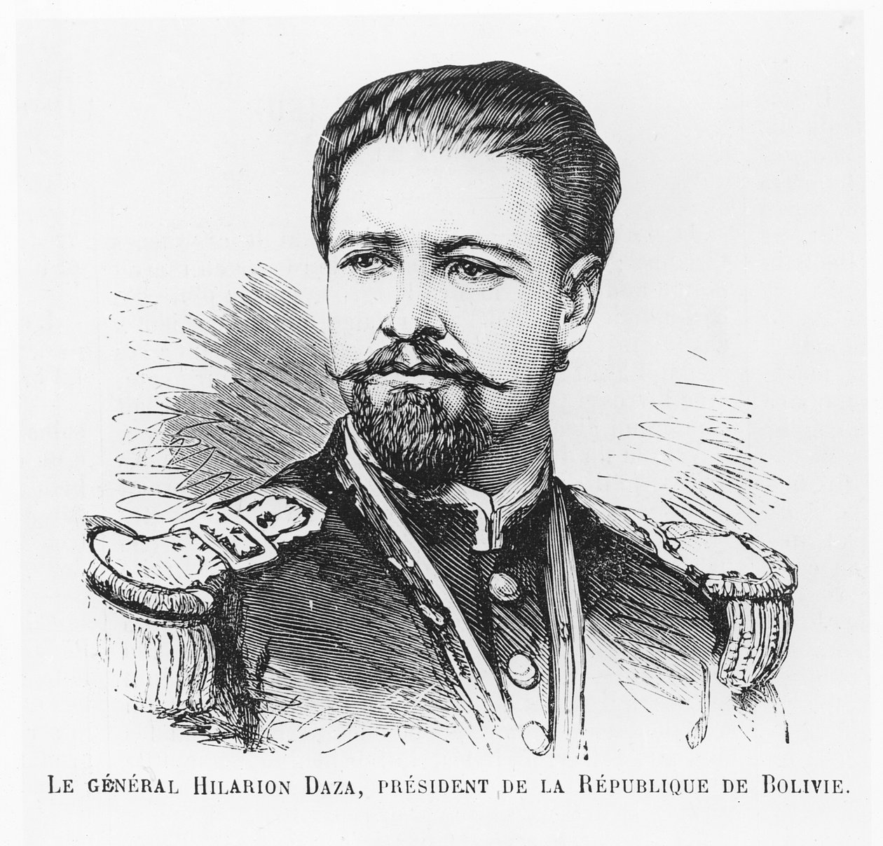 Hilarion Daza, presidente da Bolívia de French School