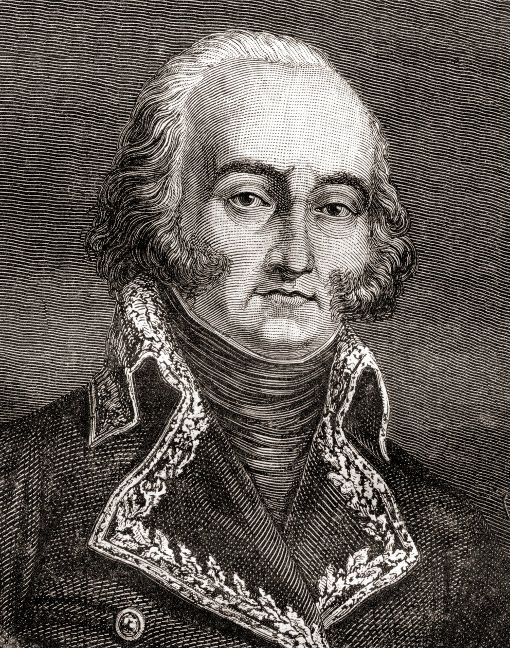 Jean-Baptiste Cyrus de Timbrune de Thiembronne, conde de Valence, da Histoire de la Revolution Française, de Louis Blanc de French School