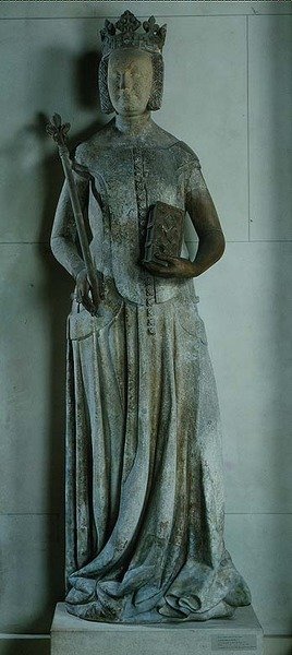 Jeanne de Bourbon (1338-77) 1365-80 (ver também 210385) de French School