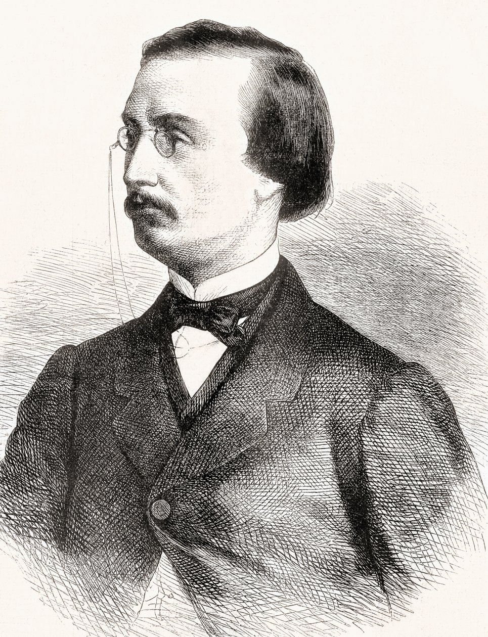 Jules Bara, de LUnivers Illustré, 1866 de French School