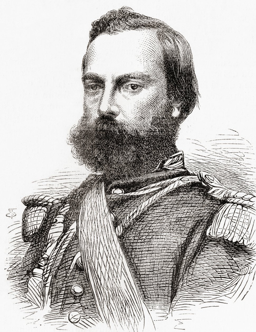 Mariano Ignacio Prado Ochoa, de LUnivers Illustré, 1866 de French School