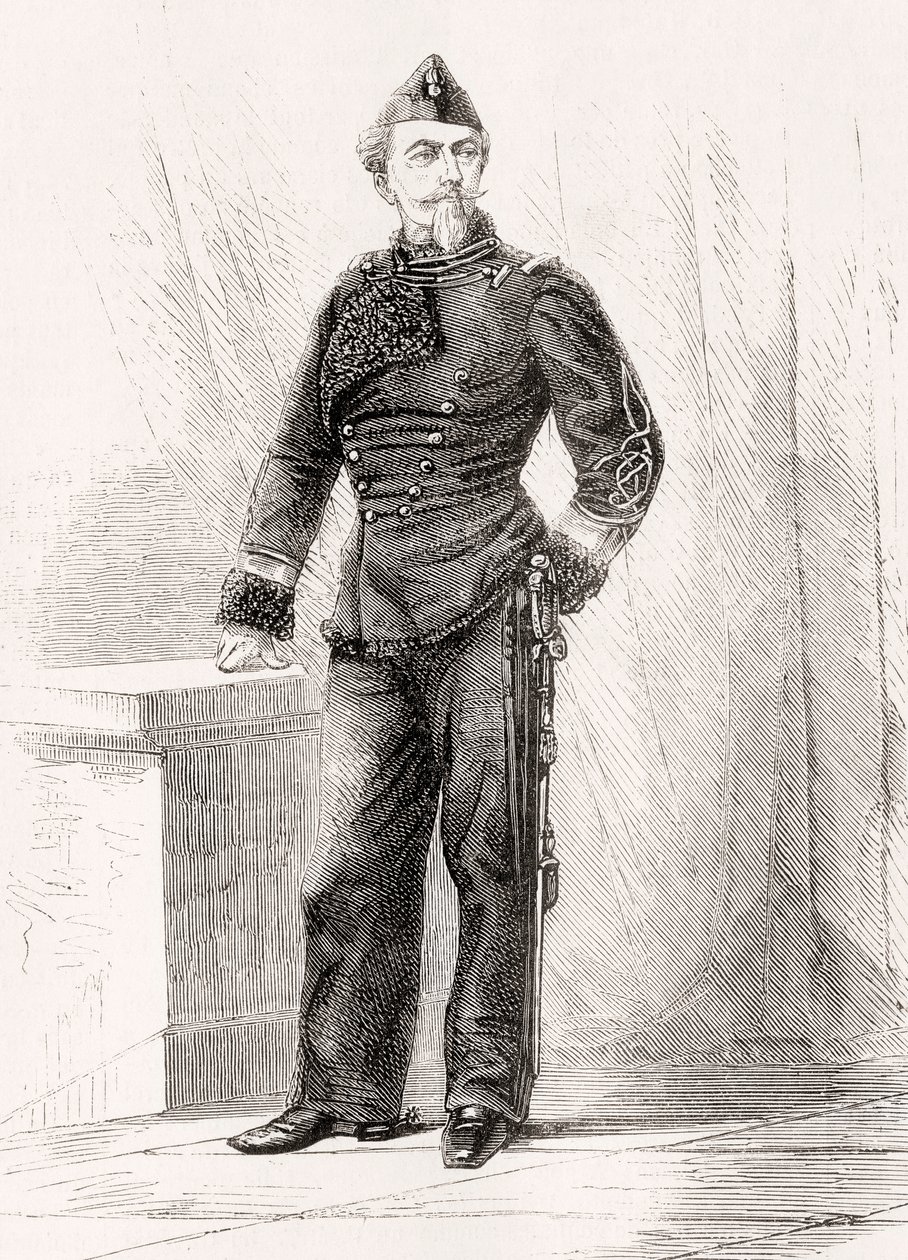 Nicolae Golescu, da LUnivers Illustré, publicou 1866 de French School