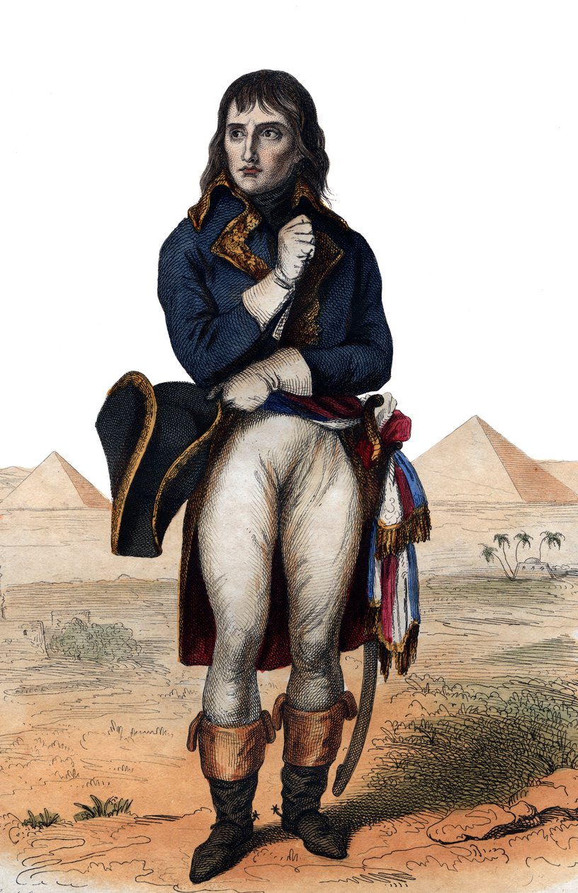 Retrato do general Bonaparte (Napoleão Bonaparte) (1768-1821). de French School