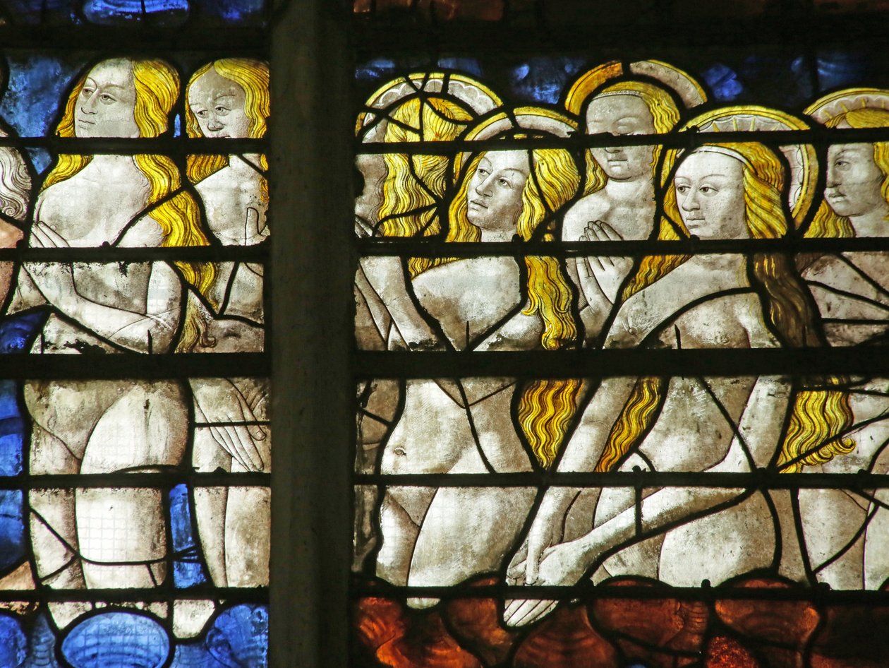 Santos e outros na Segunda Vinda, 1450 de French School