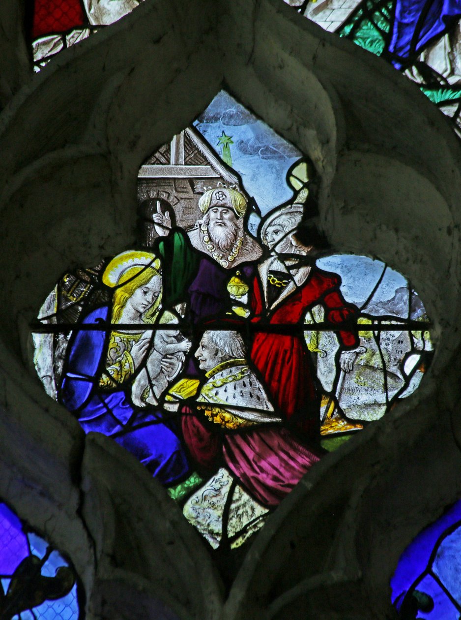A Adoração dos Magos, 1557 de French School