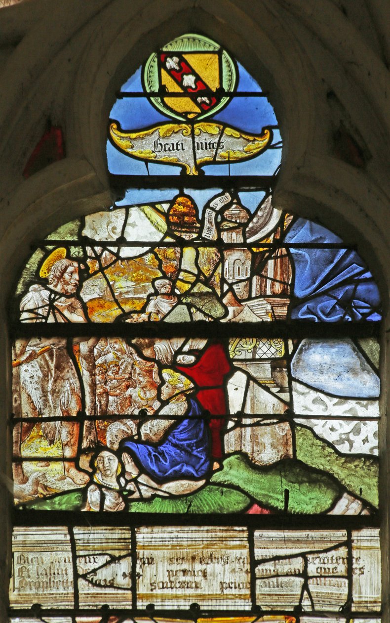 As Beatitudes, Église Sainte-Tanche de Lhuître, Abençoadas são aquelas que choram de French School