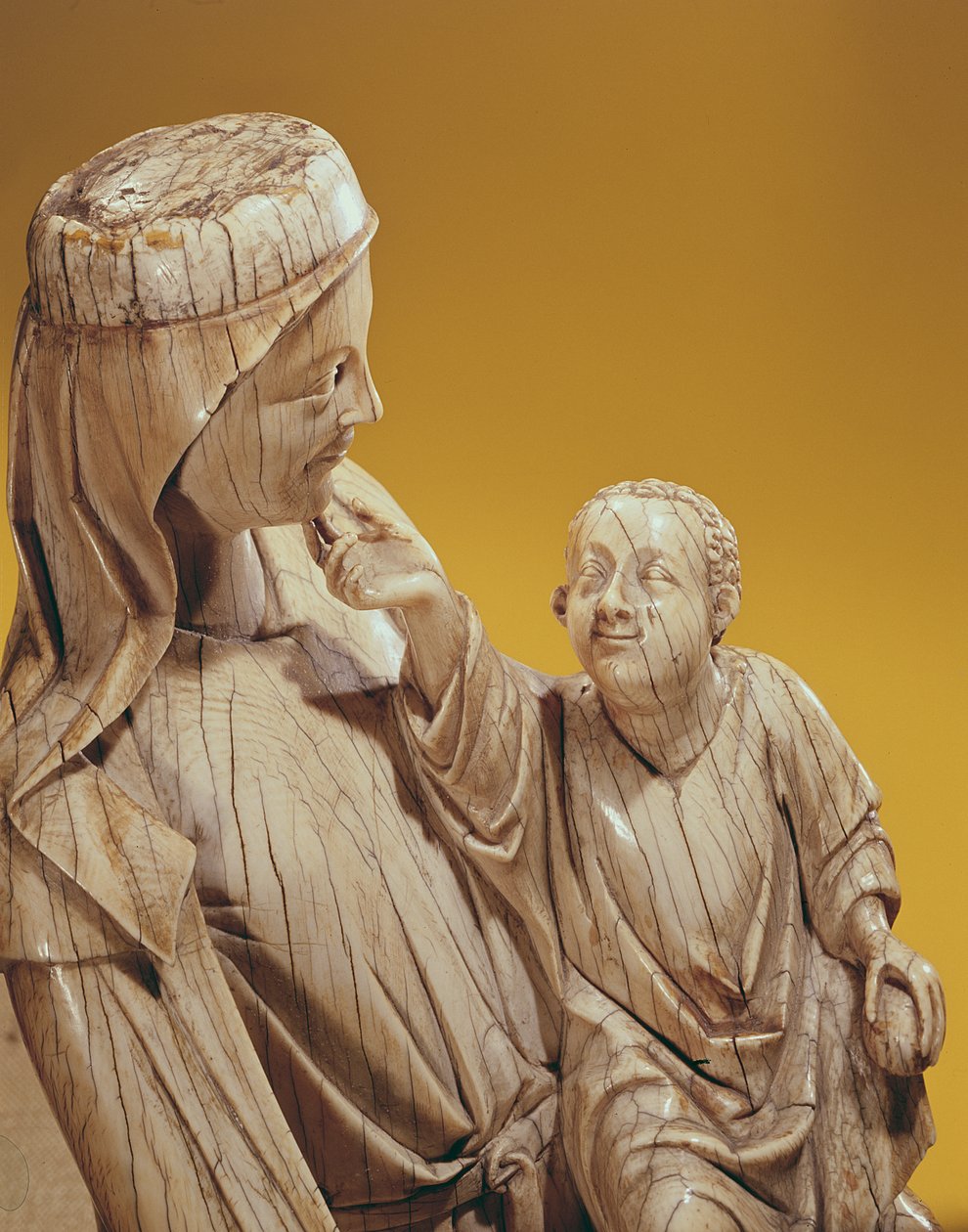 Virgem e Criança, c.1250 de French School