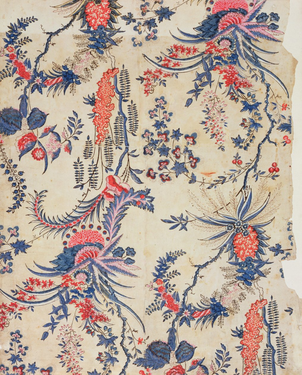 Papel de parede com flores persas de French School