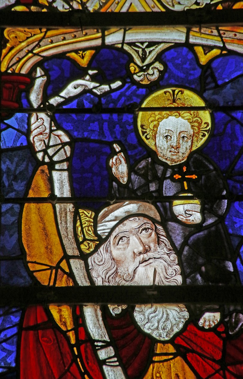 Janela retratando São Cristóvão de French School