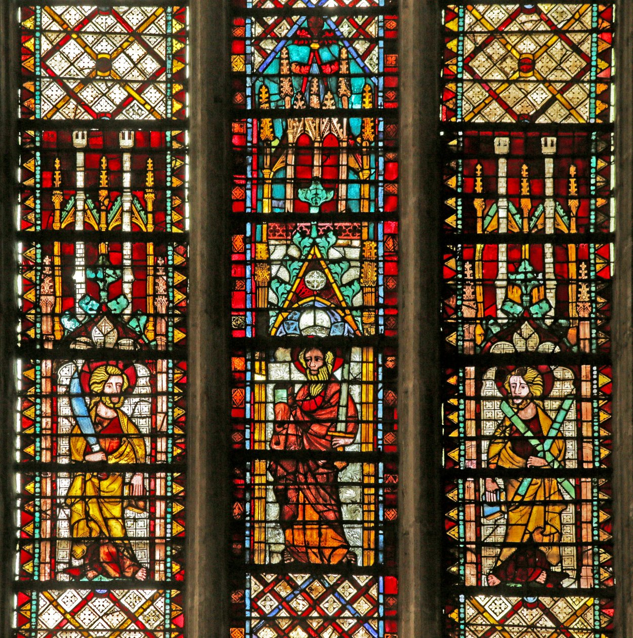 Janela retratando São Judas, São Paulo, Santo André de French School