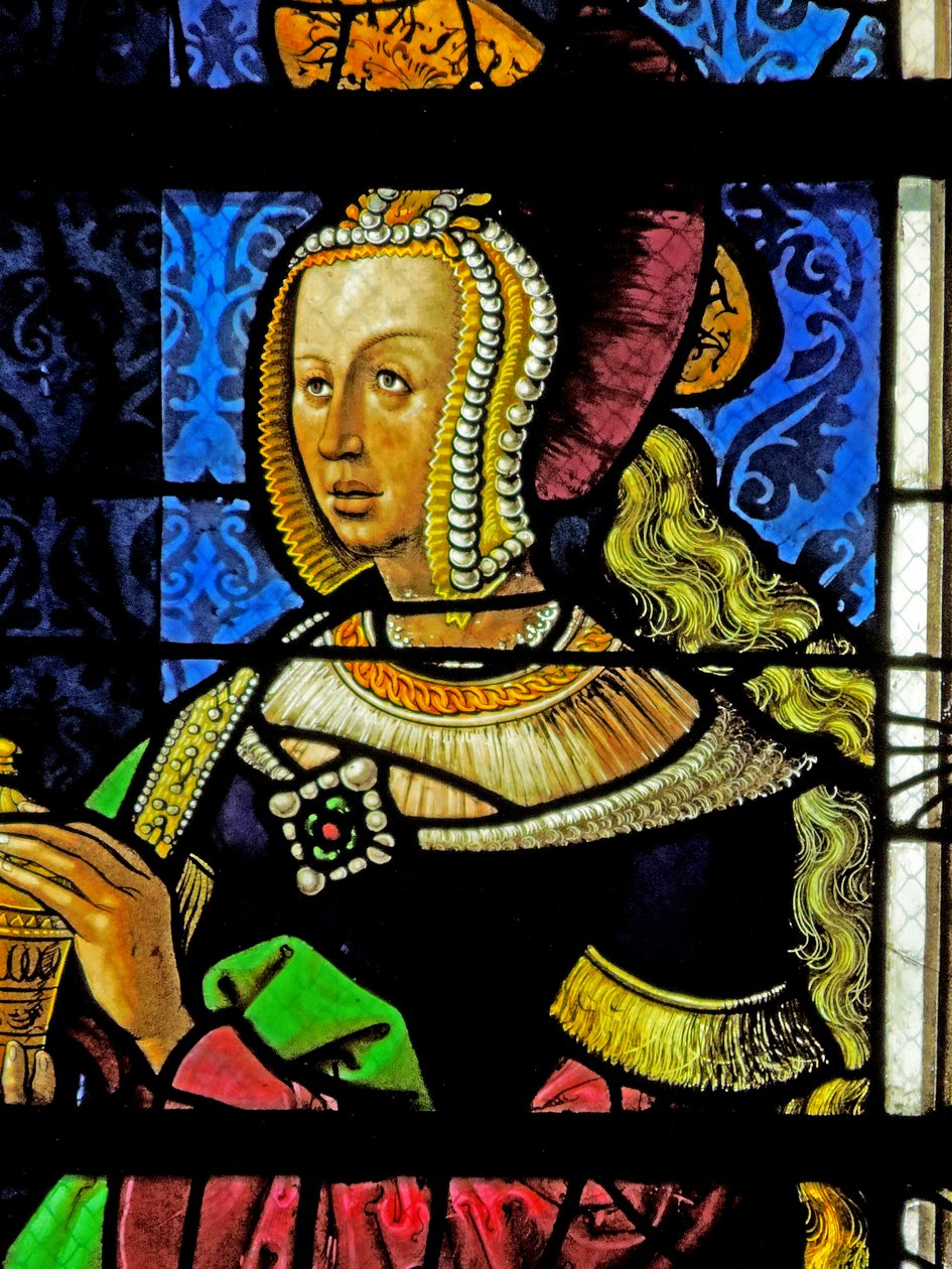 Janela retratando Santa Maria Madalena de French School