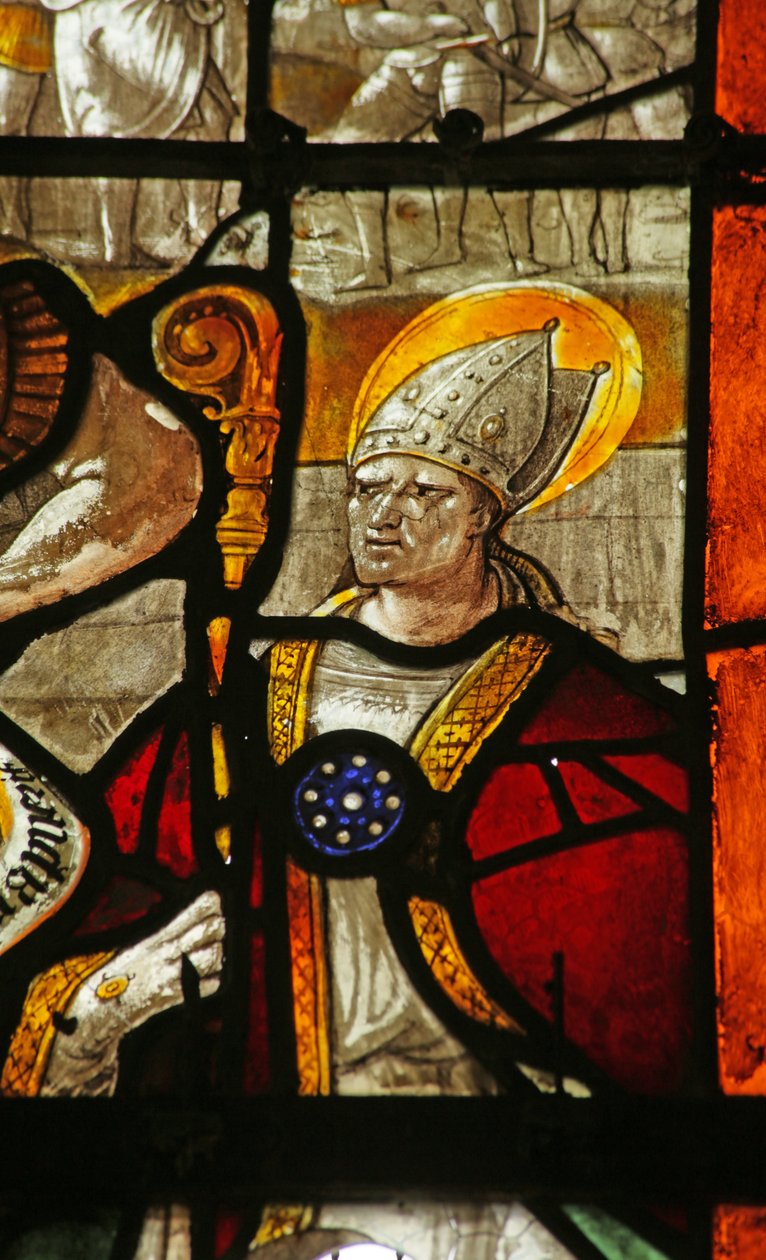 Janela retratando Saint Thomas Becket, século XVI-XVII de French School
