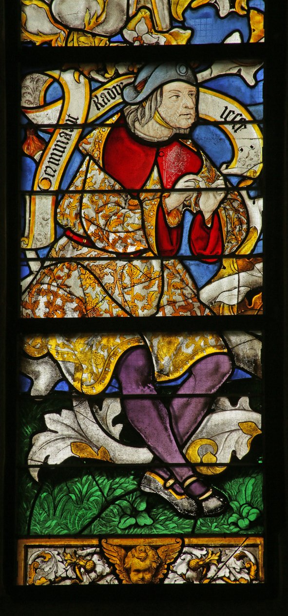 Janela representando um profeta na árvore de Jesse, 1500-10 de French School